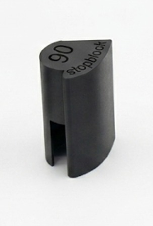 stopblock in dunkler Variante